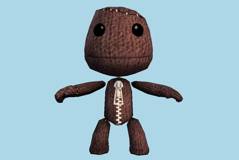 LittleBigPlanet Sackboy 3d model