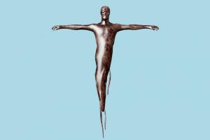 G-Virus Zombie Resident-Evil, RE, resident, evil, monster, zombie, animal-character, xna, characters, rigged