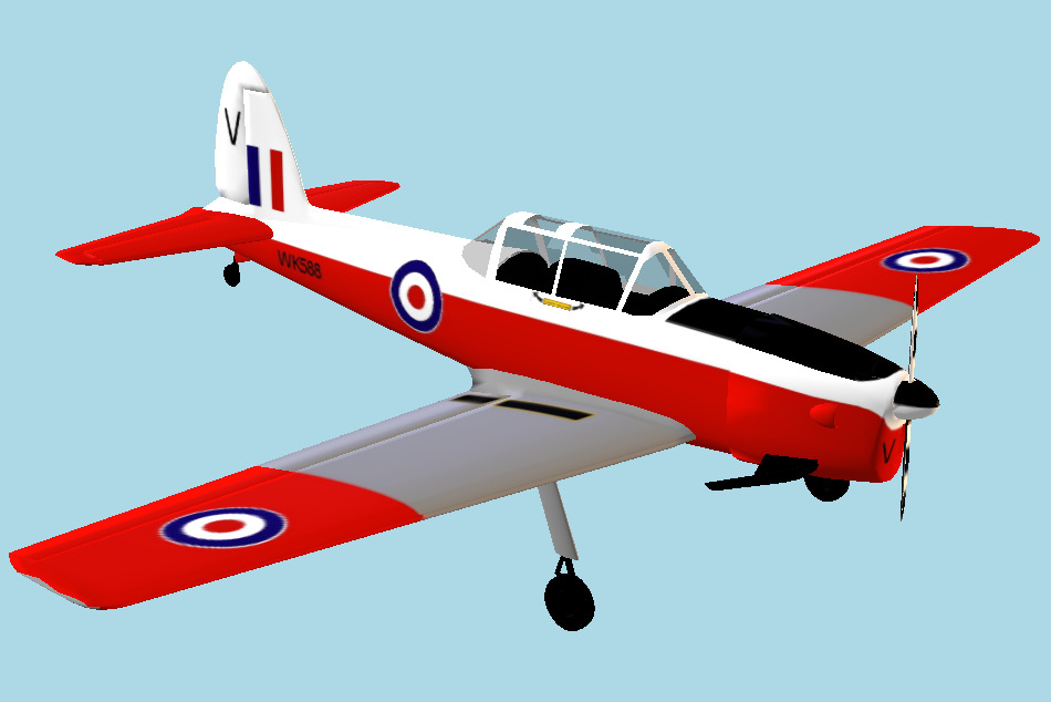 DHC Chipmunk 3d model