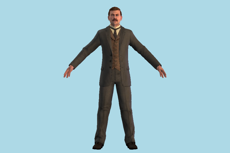 Doctor Watson 3d model