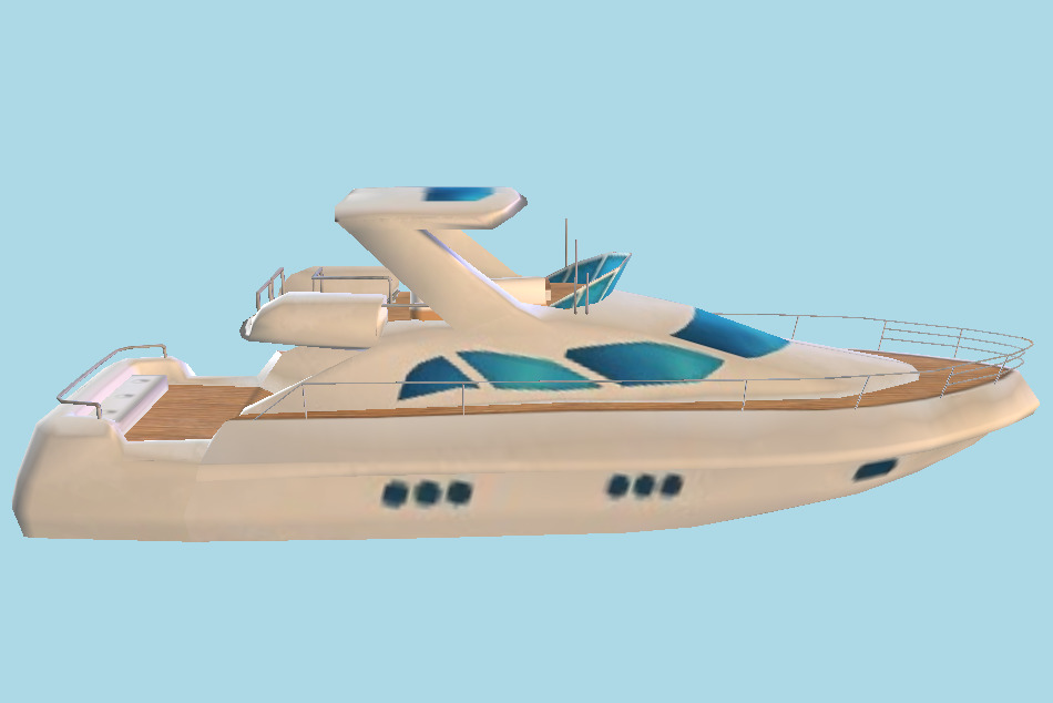 Yacht 3d model