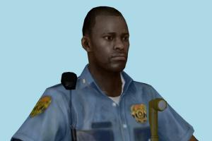 Marvin Resident-Evil, RE, resident, evil, man, male, people, human, xna, characters, rigged