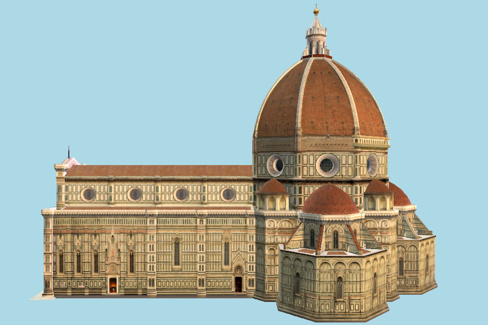 Palace 3d model