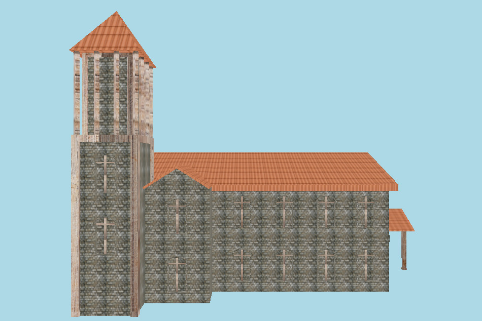 Church 3d model