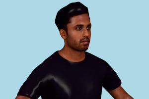 Amit Casual Man Casual Male, Casual, male, man, people, human, character, renderpeople