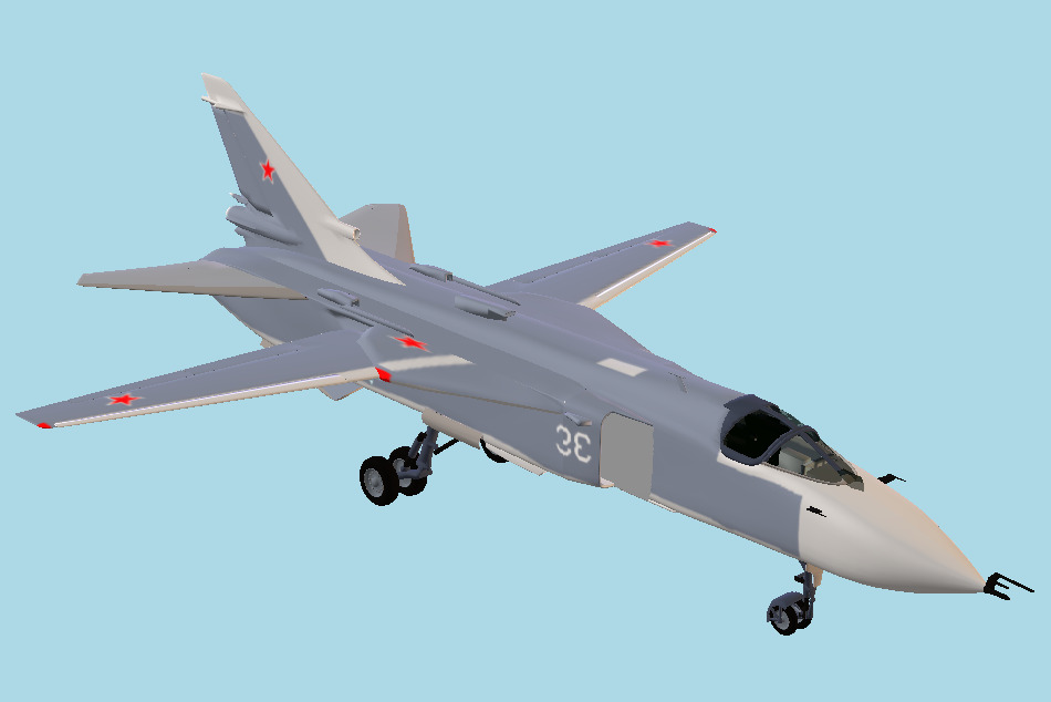 Fencerc 3d model