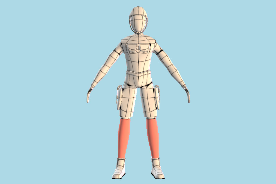 Soldier 3d model