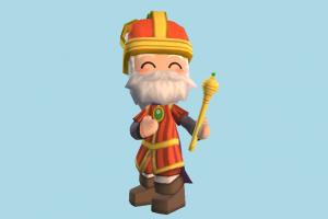 Roland santa, claus, santa-claus, christmas, papa, noel, character, cartoon