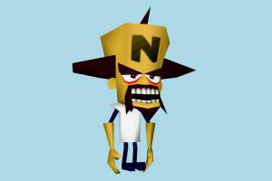 Dr. Neo Cortex Crash-Bandicoot, crash, bandicoot, toony, character