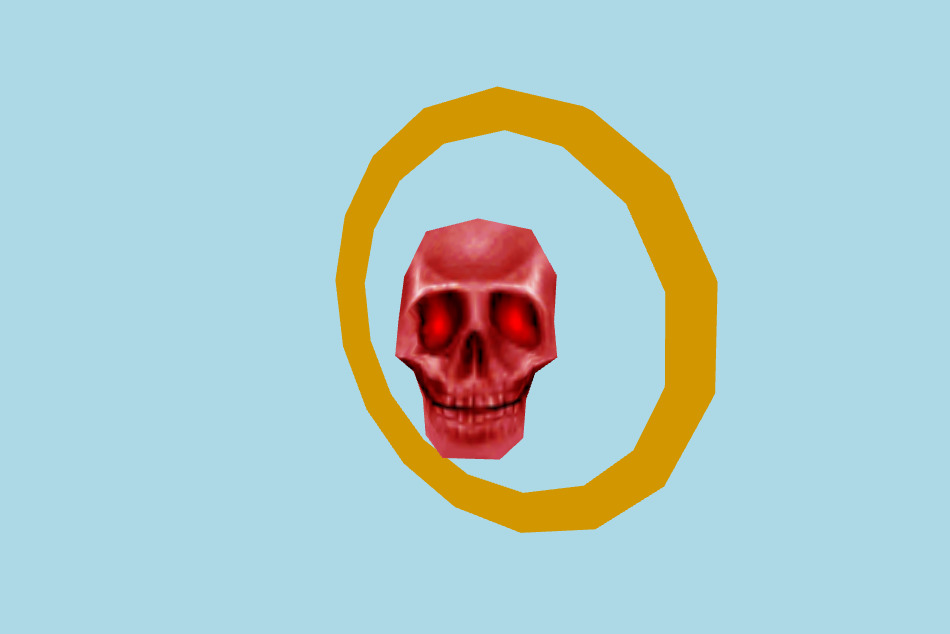 Skull Ring HL MDL 3d model