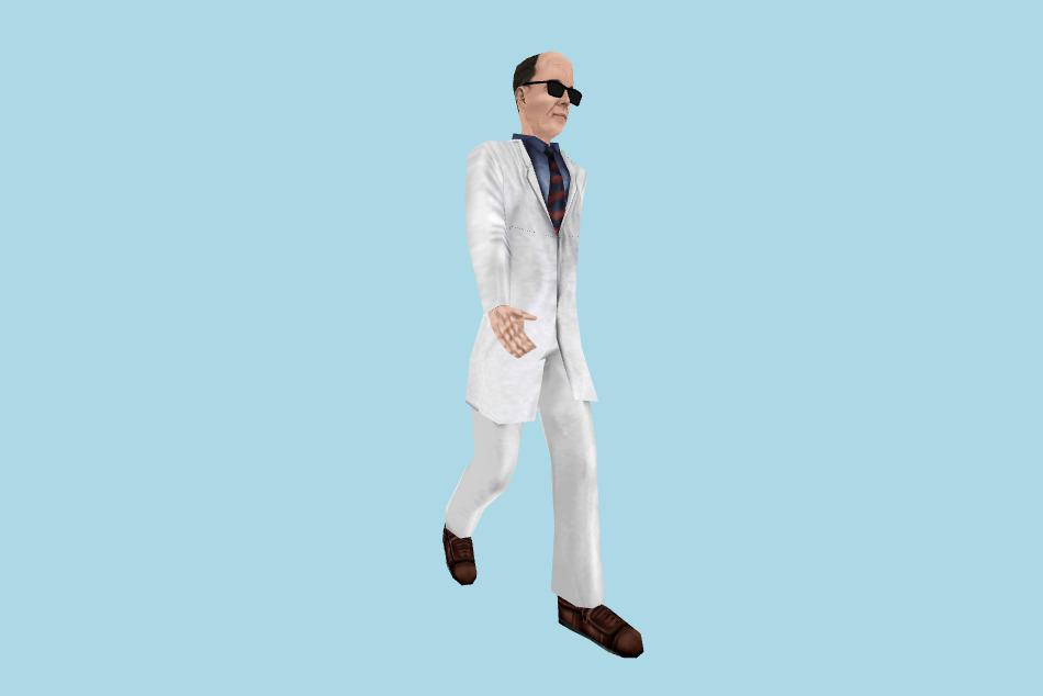 Scientist Hl2 HL MDL 3d model