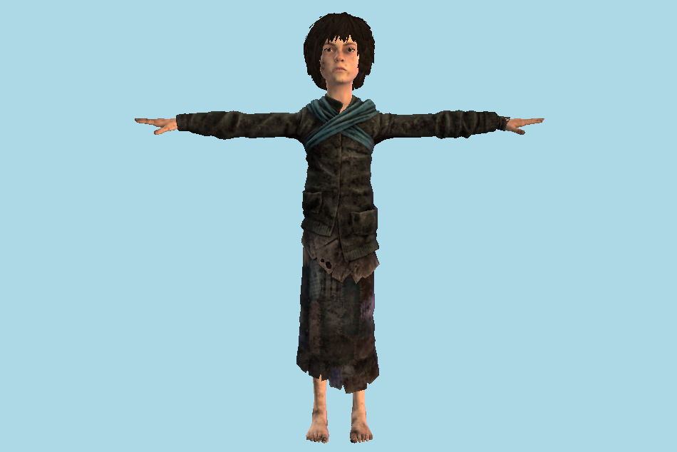 Pathologic 2 Mishka Poor Girl 3d model