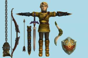 Robin Hood male, people, human, character, cartoon