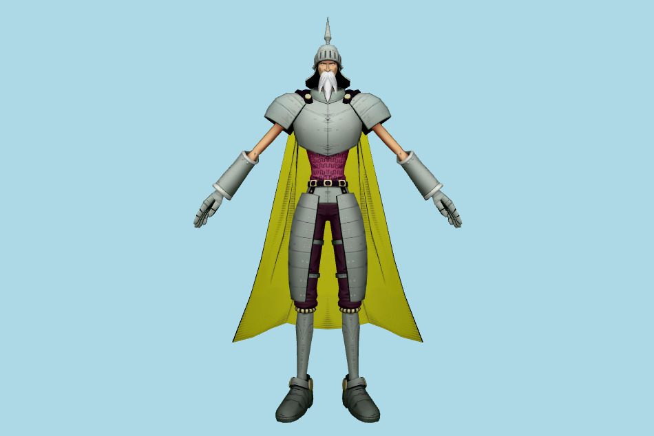 One Piece: Gan Fall 3d model