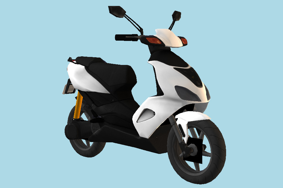Scooter Bike 3d model