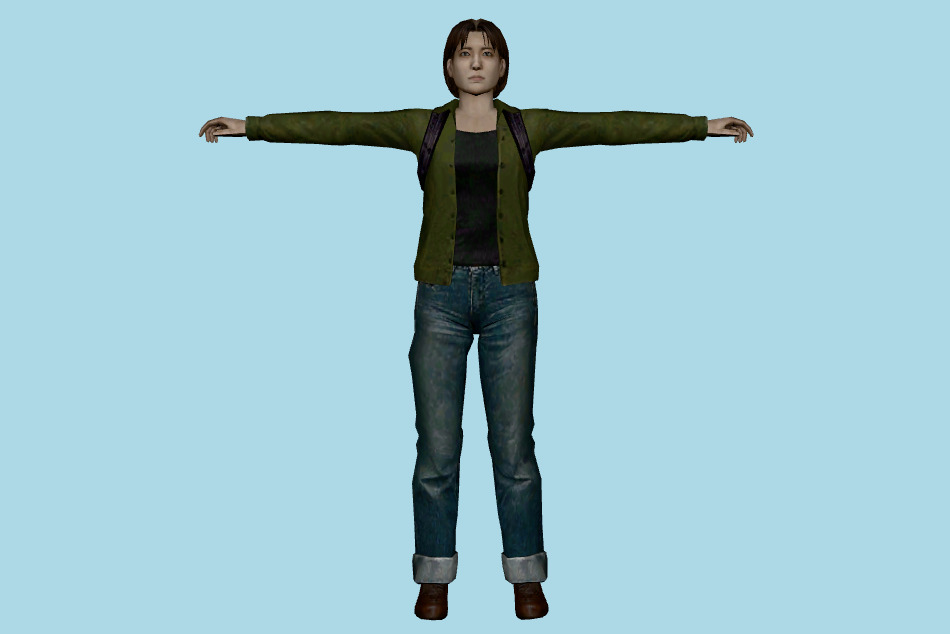 Yoko Suzuki 3d model