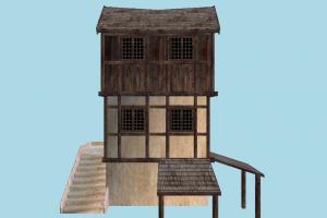 House house, home, building, medieval, build, apartment, flat, residence, domicile, structure