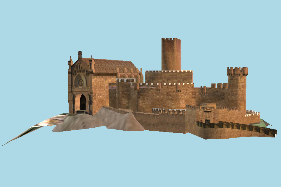 Castle 3d model