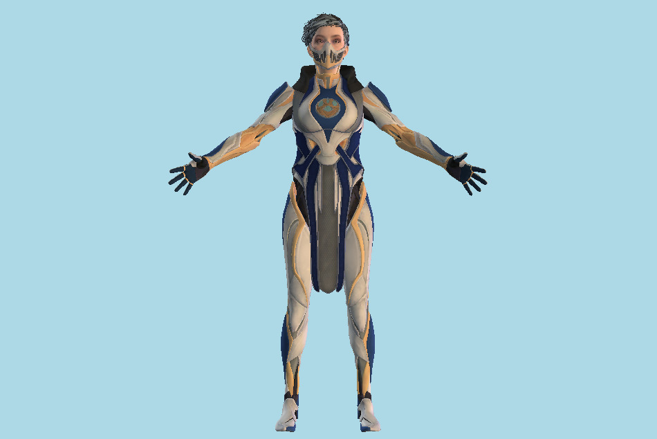 Mortal Kombat MK11 Frost 3d model