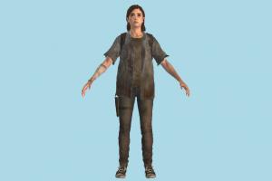 TLOU 2 Ellie tlou2, ellie, the_last_of_us, tlou, girl, female, woman, lady, people, human, character