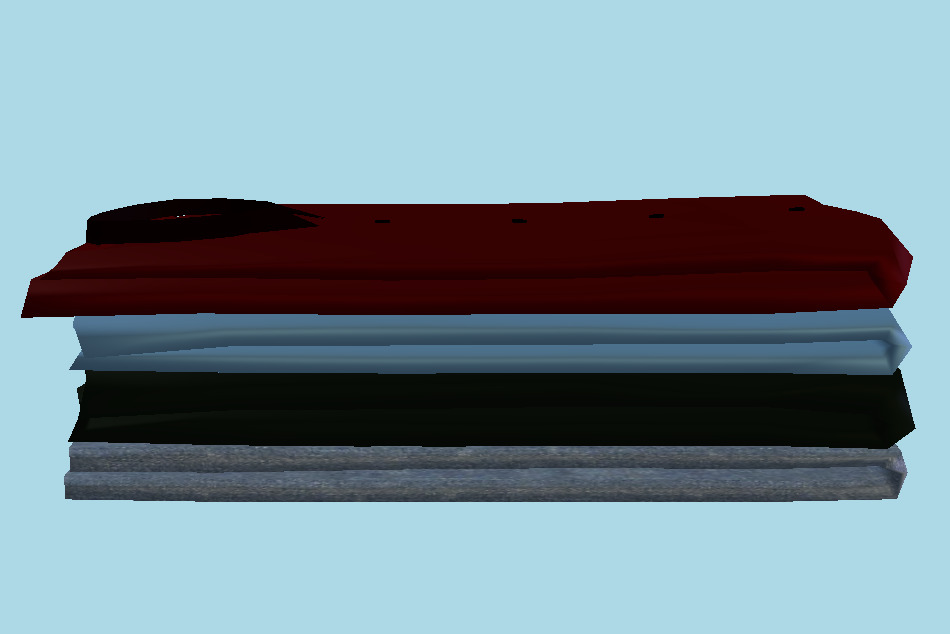 Folded Clothes 3d model