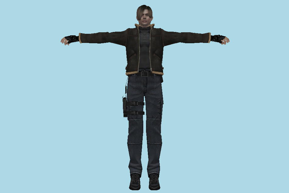 Leon Scott Kennedy 3d model