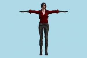 Ada Wong Ada Wong, resident-evil, girl, female, woman, people, human, character