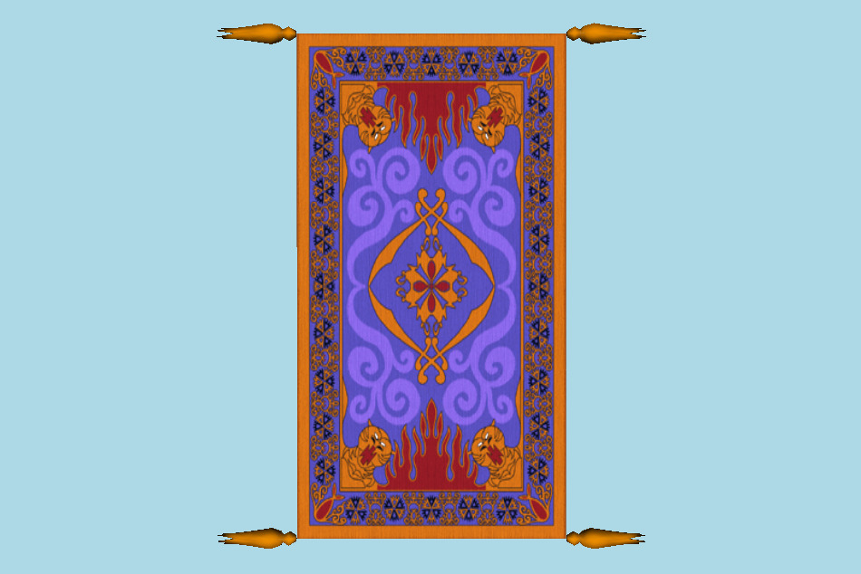 Kingdom Hearts 3 - The Magic Carpet 3d model