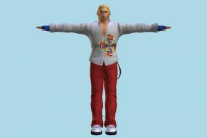 Tekken 7 Steve Fox Tekken, man, male, people, human, character