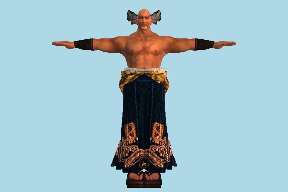 Tekken Heihachi Tag Tournament 3d model