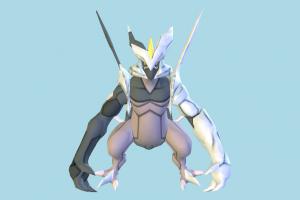 Kyurem Pokemon, Pokémon, Digimon, dragon, animal, animals, cartoon