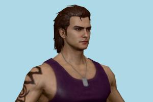 Billy Resident-Evil, RE, resident, evil, man, male, people, human, xna, characters, rigged
