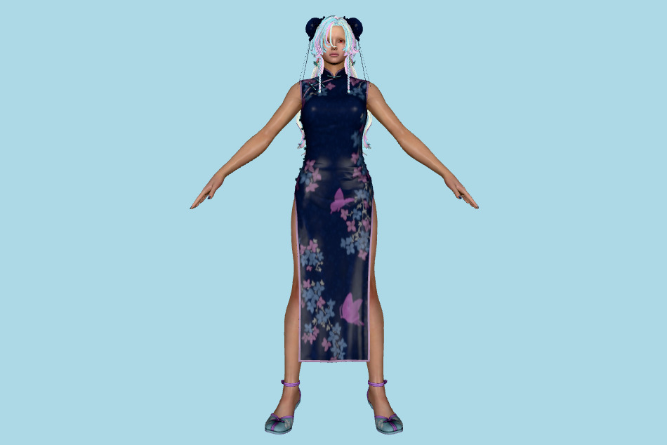 Tekken 8 - Miary Zo Kung-Fu Style 3d model