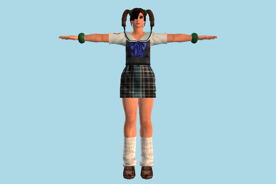 Tekken Xiaoyou Tag Tournament 3d model