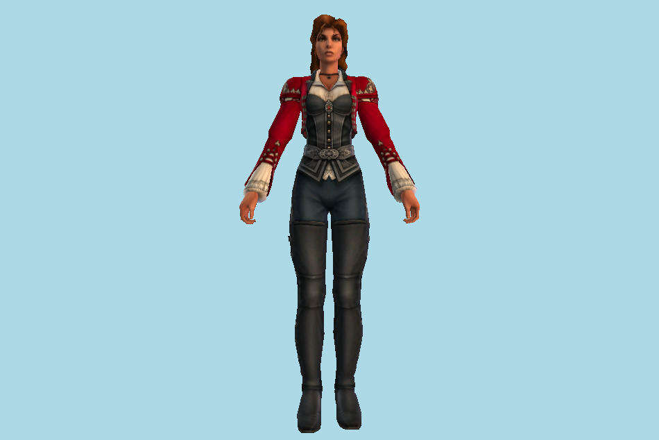 Daniel Girl 3d model