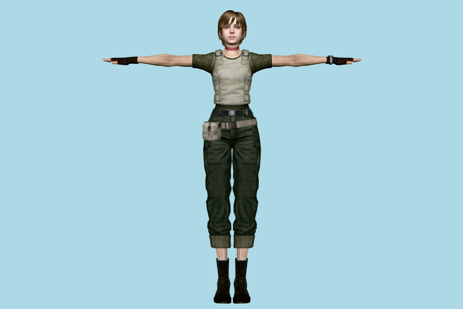 Rebecca Chambers 3d model