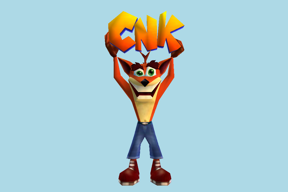 Crash Nitro Kart - Crash Bandicoot 3d model