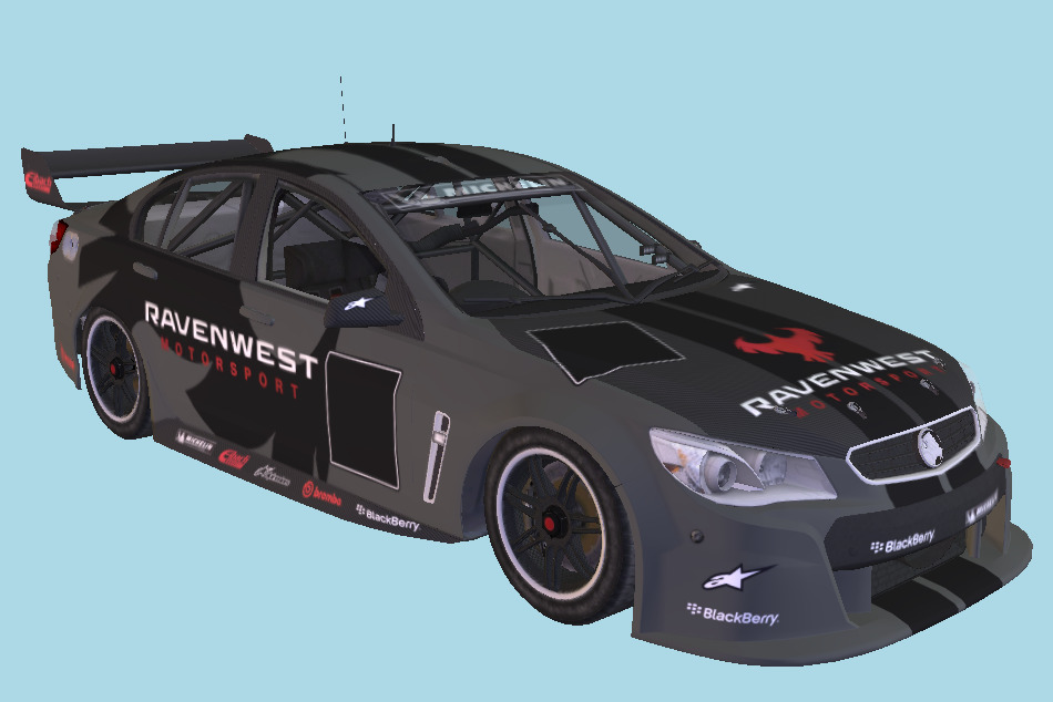 Holden Commodore VF Car 3d model