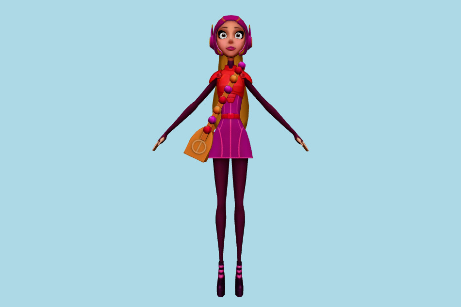 Honey Lemon 3d model