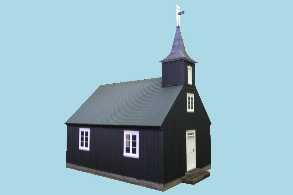 Church 3d model