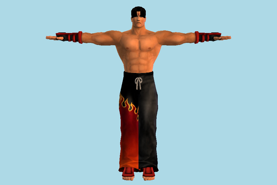Tekken Jin Tag Tournament 3d model