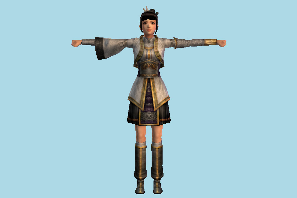 Rori Archer Loli Girl 3d model