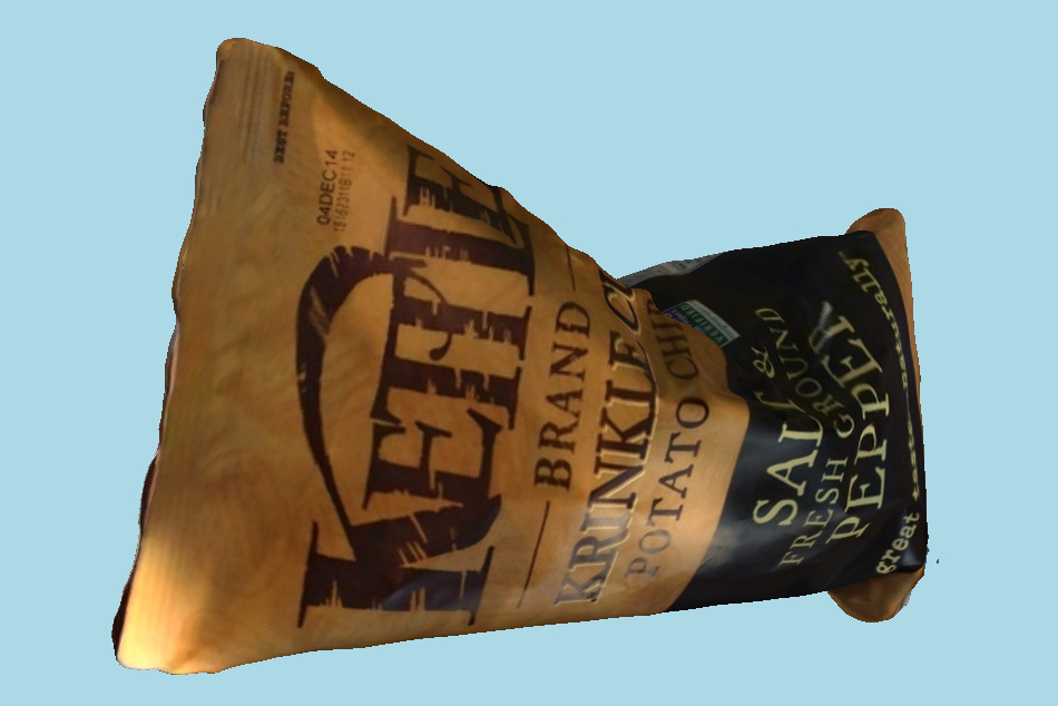 Kettle Potato Chips 3d model