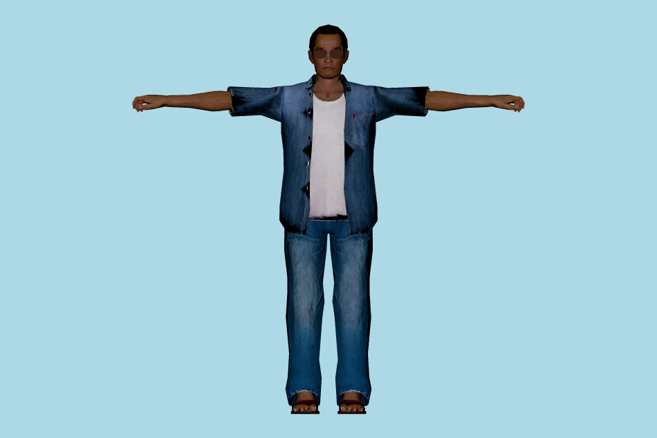 Urban Man 3d model
