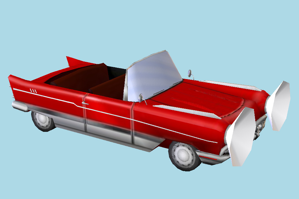 Hatsune Miku: Project Mirai 2 Minicar ROOMITEMS 3d model