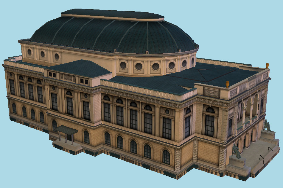 Skylines Theatre 3d model