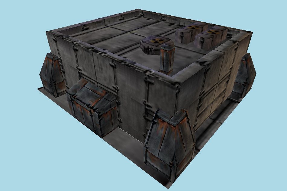 Buildings Graving Dock 3d model
