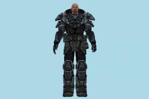 Soldier soldier, robot, man, male, people, human, character