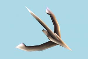Anchor anchor, sail, sea, maritime, ship, lowpoly