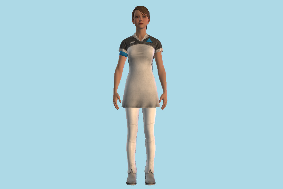 Detroit Become Human Kara Girl 3d model